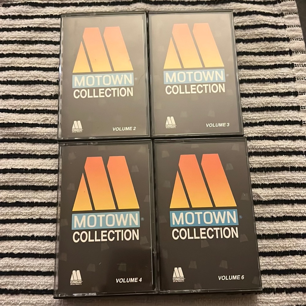 Motown Collection cassette tapes